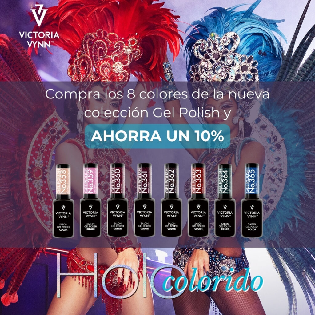 Promoción HOLO Colorido lanzamiento colección Victoria Vynn