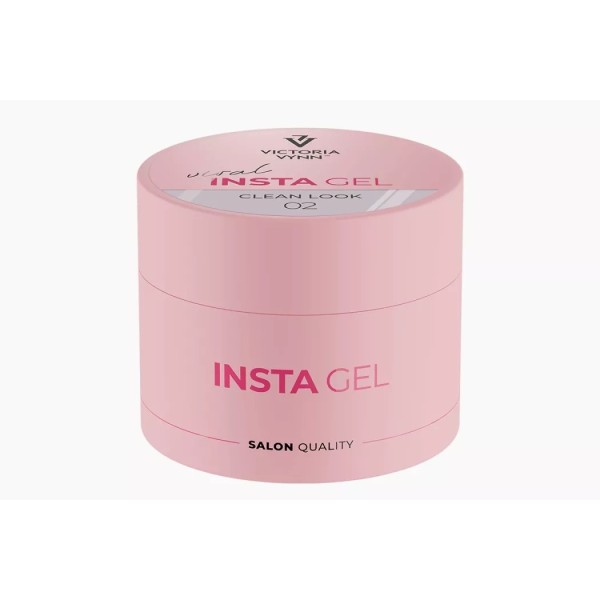 Insta Gel Clean Look 40 ml | Gel constructor rosa natural