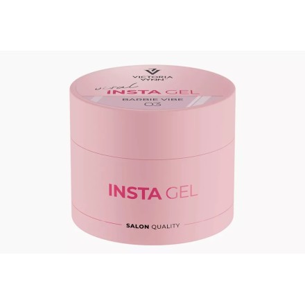 Insta Gel Barbie Vibe 40 ml | Gel constructor rosa intenso