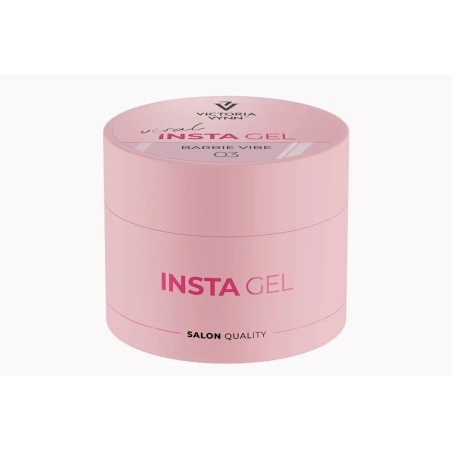 Insta Gel Barbie Vibe 40 ml | Gel constructor rosa intenso