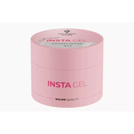 Insta Gel Frosty Shine 40 ml | Gel constructor milky shimmer