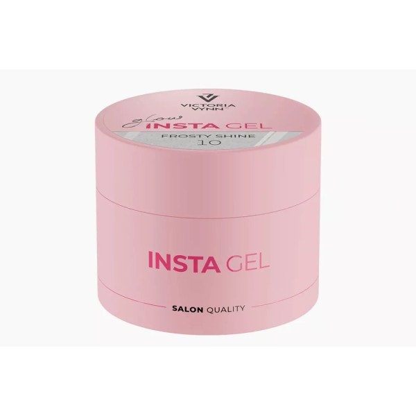Insta Gel Frosty Shine 40 ml | Gel constructor milky shimmer