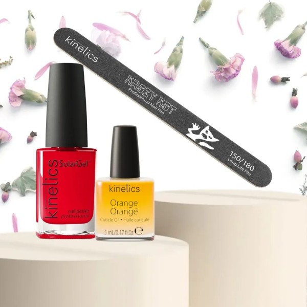Pack manicura Día de la Madre | Esmalte rojo y cuidado uñas