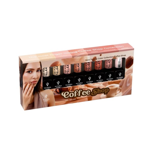 Pack Victoria Vynn Coffee Shop | Gel Polish + Top gratis