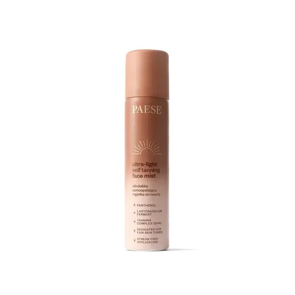 PAESE Autobronceador Facial Mist | Bronceado natural