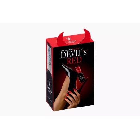 Pack Devil’s Red + Top Gloss | Esmalte rojo + brillo