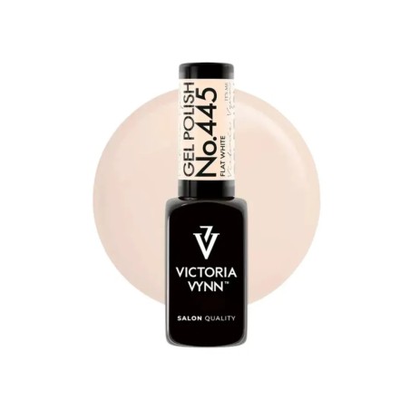 Gel Polish 445 Flat White | Esmalte blanco lechoso