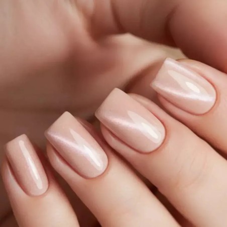 Gel Polish 448 Milky Latte | Cat eye nude café con leche