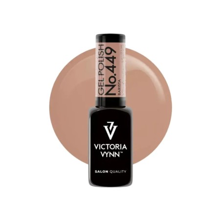 Gel Polish 449 Barista | Nude marrón profundo elegante