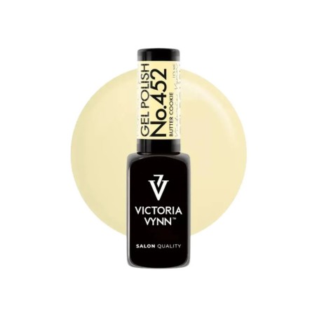Gel Polish 452 Butter Cookie | Amarillo mantequilla uñas