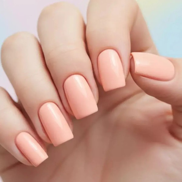 Gel Polish 453 Jelly Bean | Albaricoque neon suave uñas
