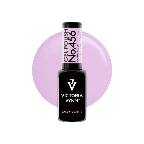 Gel Polish 456 Candy Floss | Lila pastel uñas tendencia