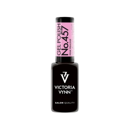 Gel Polish 457 Pink Praline | Rosa neon suave uñas