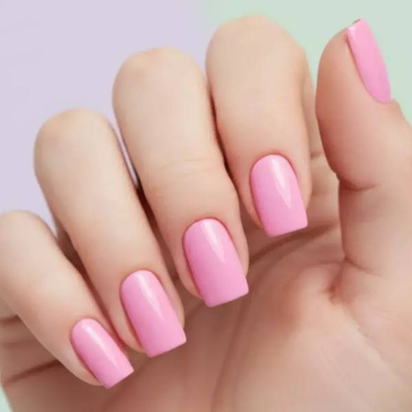 Gel Polish 457 Pink Praline | Rosa neon suave uñas