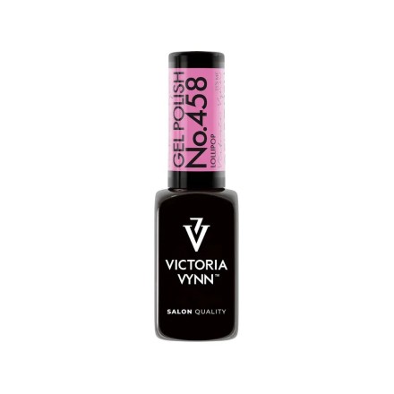 Gel Polish 458 Lollipop | Fucsia neon suave uñas