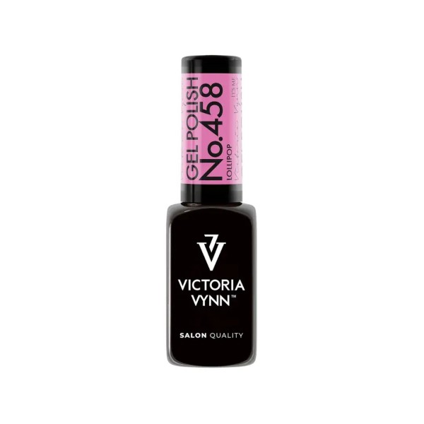 Gel Polish 458 Lollipop | Fucsia neon suave uñas