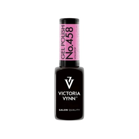 Gel Polish 458 Lollipop | Fucsia neon suave uñas