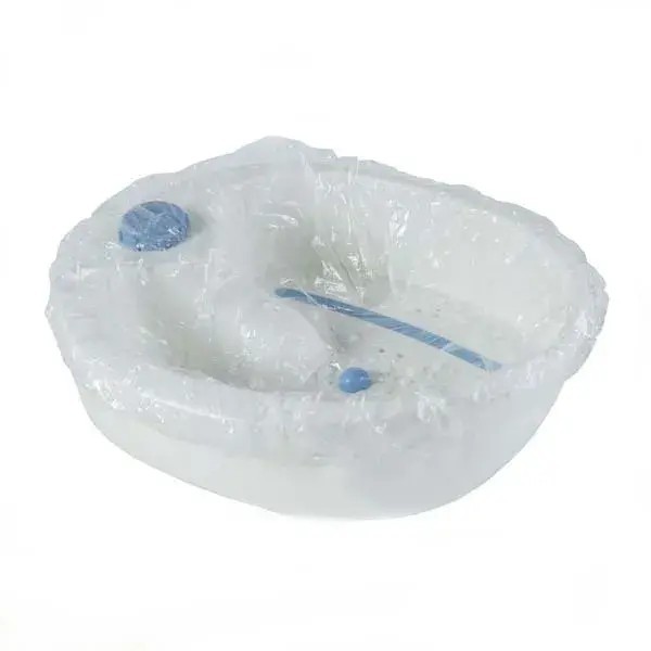Protector Plástico Pedicura 85cm | Bolsas Cubeta 50 unidades