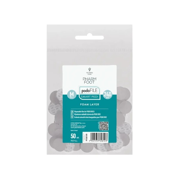 Pharm Foot Podo File Foam Layer | Recambios PODO DISC