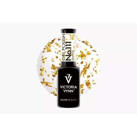Victoria Vynn 111 Gold Foil | Gel Polish Efecto Pan de Oro