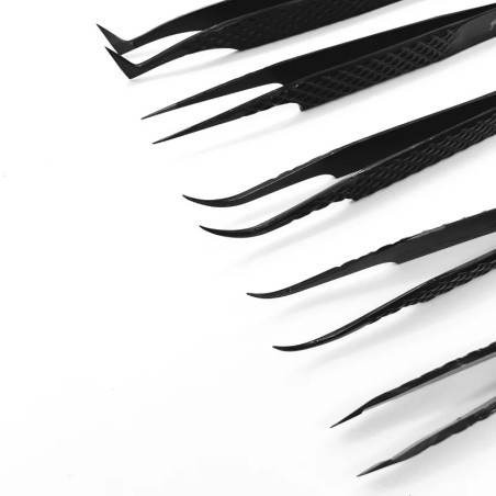 Elleebana Pro Straight | Pinza Recta Aislamiento Lash