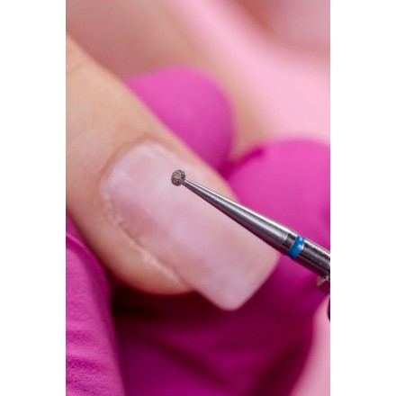 IQ Nails Fresa Diamante Bola Azul 2.5mm | Cutículas 2