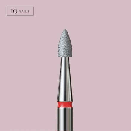 IQ Nails Fresa Diamante Bala Roja 3.1mm | Cutículas 2