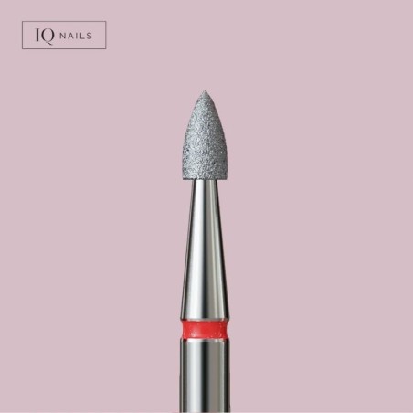 IQ Nails Fresa Diamante Bala Roja 3.1mm | Cutículas