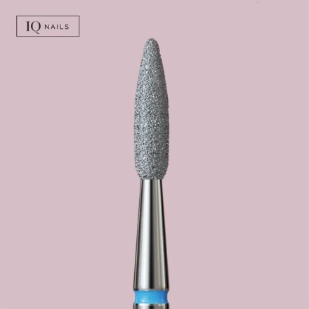 IQ Nails Fresa Diamante Llama Azul 2.1mm 2