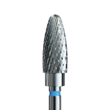 IQ Nails Fresa Carburo Ovalada Azul 6mm