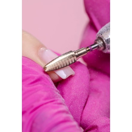 IQ Nails Fresa Carburo Ovalada Morada 5mm 2