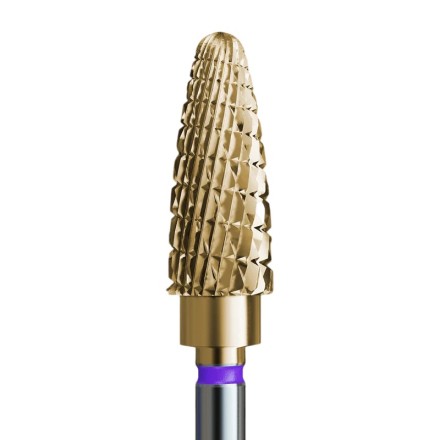 IQ Nails Fresa Carburo Ovalada Morada 5mm