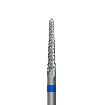 IQ Nails Fresa Carburo Cono Afilado Azul 2.3mm