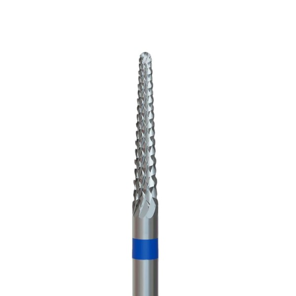 IQ Nails Fresa Carburo Cono Afilado Azul 2.3mm
