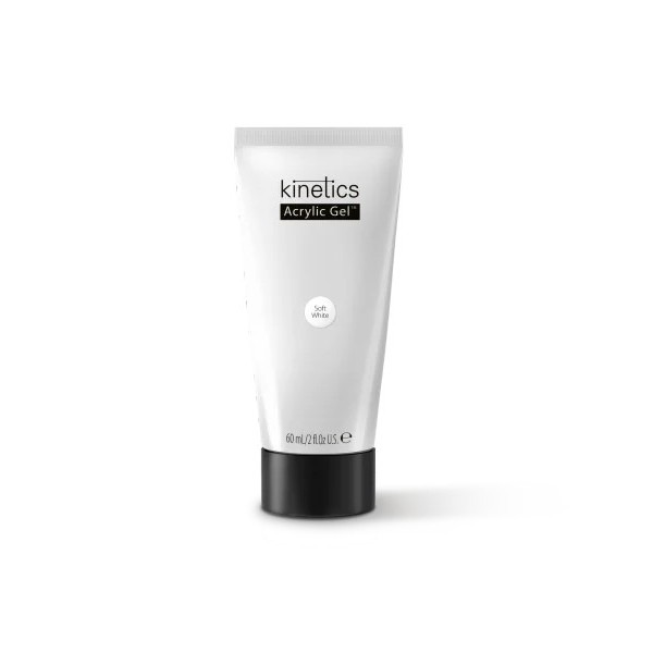 Kinetics Acrylic Gel Soft White 30ml y 60ml