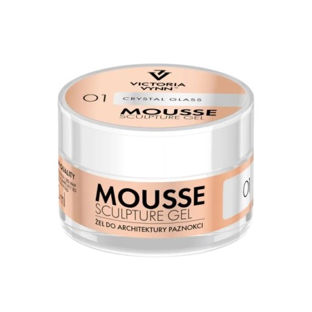 Victoria Vynn Mousse Sculpture Gel 01 Crystal Glass
