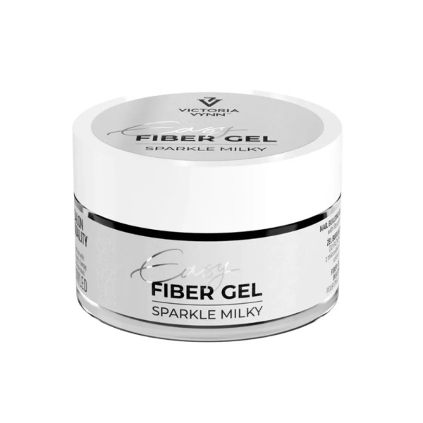 Victoria Vynn Easy Fiber Gel Sparkle Milky