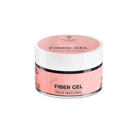 Easy Fiber Gel True Natural | Resistencia y Flexibilidad en Uñas
