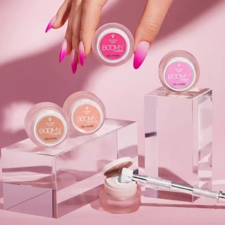 Victoria Vynn BOOMY OMBRE Gel Shimmer Nude