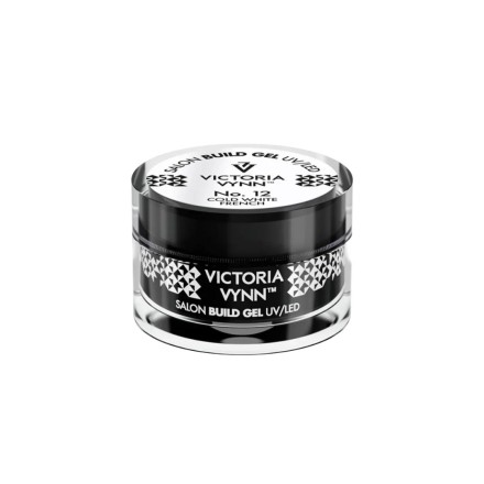 BOTE REDONDO NEGRO CON TAPON BLANCO DE LA MARCA VICTORIA VYNN