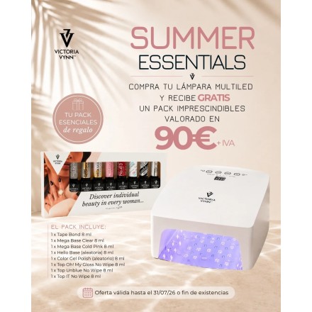 Pack Lámpara Multiled Victoria Vynn | Kit Manicura Profesional