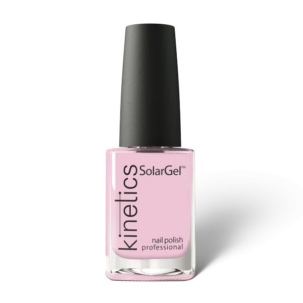 Kinetics SolarGel Soft Reset - esmalte de uñas sin lampara color rosa claro de 15ml