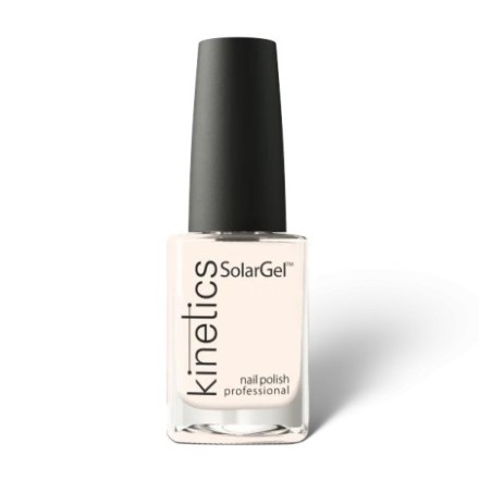 Kinetics SolarGel Quiet - esmalte de uñas sin lampara color blanco marfil de 15ml