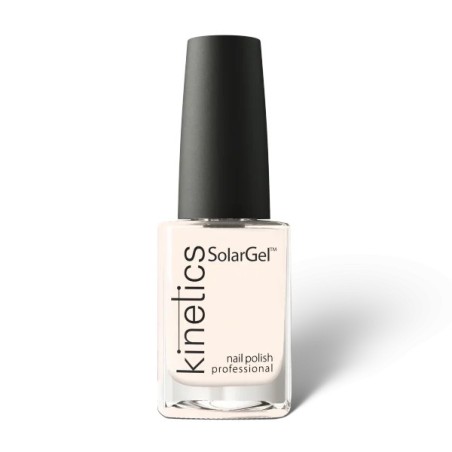 Kinetics SolarGel Quiet - esmalte de uñas sin lampara color blanco marfil de 15ml