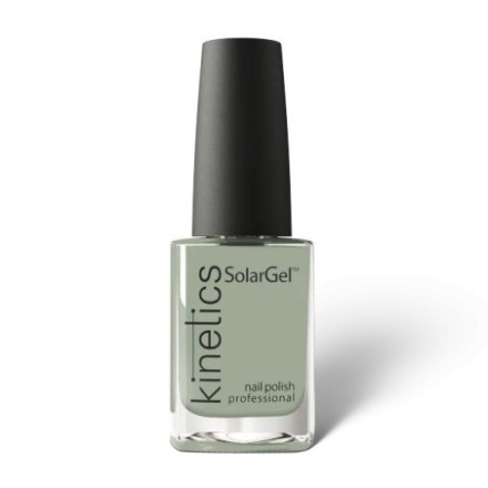Kinetics SolarGel Clear Mind - esmalte de uñas sin lampara color verde salvia suave de 15ml