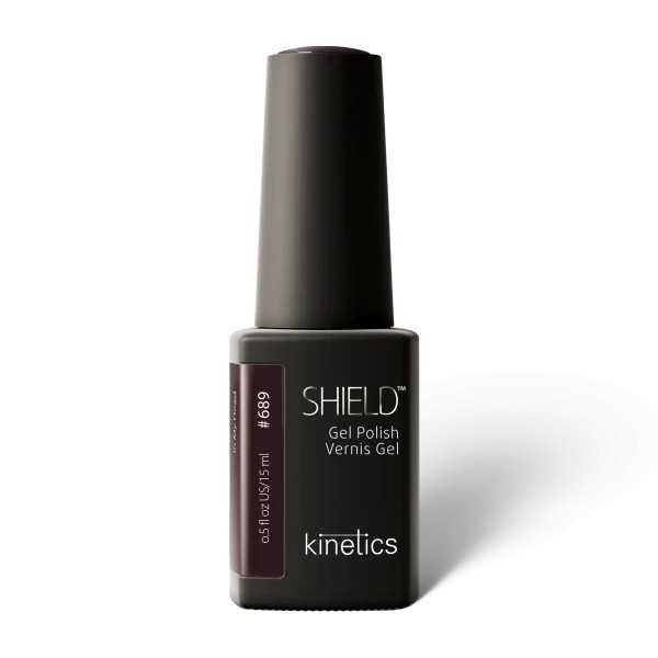 Kinetics Shield Gel Polish In my head - esmalte de uñas profesional color granate de 15ml