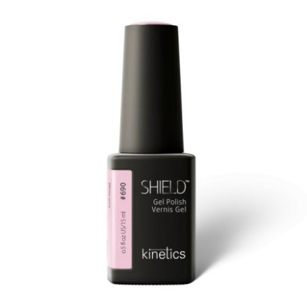 Kinetics Shield Gel Polish Soft Reset - esmalte de uñas profesional color rosa claro de 15ml