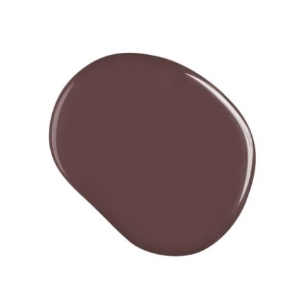 Kinetics Shield Gel Polish Grounded  - esmalte de uñas profesional color marrón ciruela oscuro con matices malva de 15ml 2