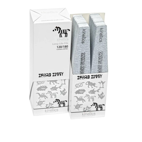 Lima Zebra Ziggy 120/180 | Lima para Todas las Uñas y Técnicas