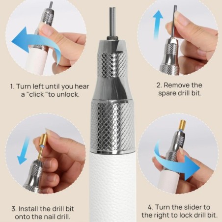 Torno de Uñas Inteligente IA O'NAIL 50.000 RPM Profesional